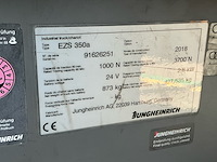 Elektro trekker, jungheinrich, ezs-350-a-ftf, geel, 2018, elektrisch - afbeelding 8 van  12