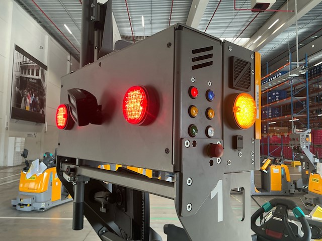 Elektro trekker, jungheinrich, ezs-350-a-ftf, geel, 2018, elektrisch - afbeelding 9 van  12