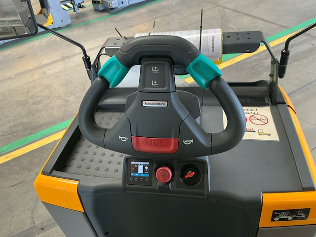 Elektro trekker, jungheinrich, ezs-350-a-ftf, geel, 2018, elektrisch - afbeelding 9 van  15