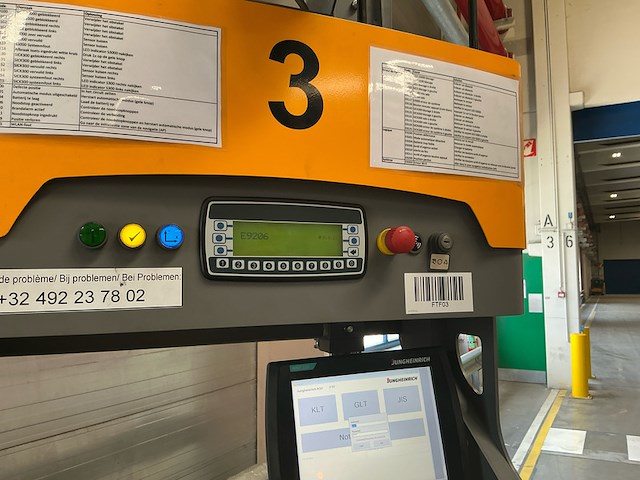 Elektro trekker, jungheinrich, ezs-350-a-ftf, geel, 2018, elektrisch - afbeelding 13 van  15