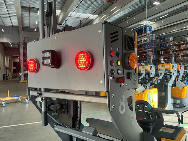 Elektro trekker, jungheinrich, ezs-350-a-ftf, geel, 2018, elektrisch - afbeelding 13 van  16