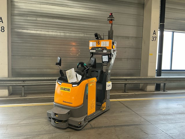 Elektro trekker jungheinrich, ezs-350-a-ftf, geel, bouwjaar 2018, elektrisch - afbeelding 1 van  14