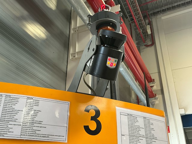 Elektro trekker jungheinrich, ezs-350-a-ftf, geel, bouwjaar 2018, elektrisch - afbeelding 9 van  14