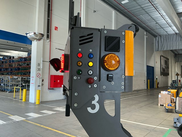 Elektro trekker jungheinrich, ezs-350-a-ftf, geel, bouwjaar 2018, elektrisch - afbeelding 10 van  14