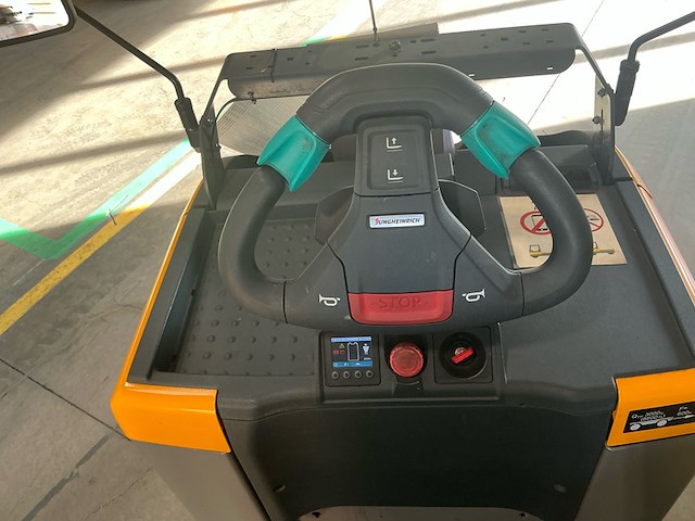 Elektro trekker jungheinrich, ezs-350-a-ftf, geel, bouwjaar 2018, elektrisch - afbeelding 6 van  15