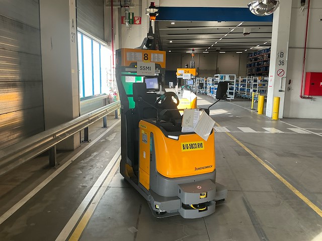 Elektro trekker jungheinrich, ezs-350-a-ftf, geel, bouwjaar 2018, elektrisch - afbeelding 9 van  15