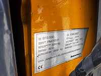 Elektro trekker jungheinrich, ezs-350-a-ftf, geel, bouwjaar 2018, elektrisch - afbeelding 13 van  15