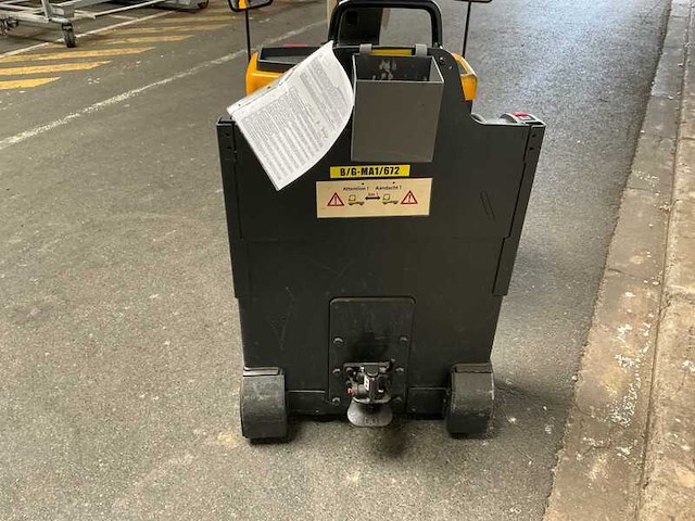 Elektro trekker, jungheinrich, ezs-350, geel, 2009 - afbeelding 6 van  10