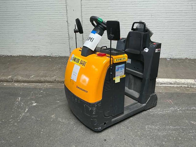 Elektro trekker, jungheinrich, ezs-350, geel, 2010 - afbeelding 1 van  8