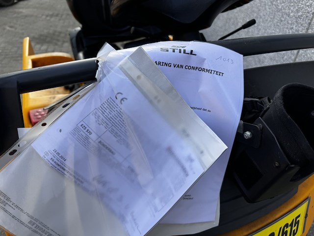 Elektro trekker, jungheinrich, ezs 570, geel, 2014, elektrisch - afbeelding 11 van  11