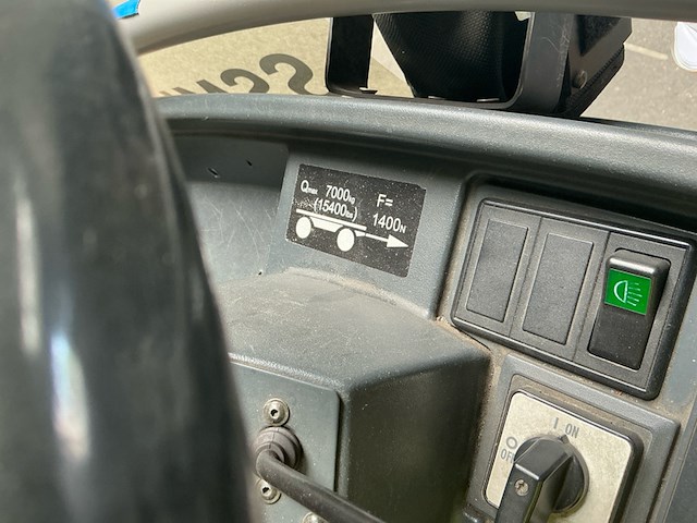 Elektro trekker jungheinrich, ezs-570, geel, bouwjaar 2016, elektrisch - afbeelding 8 van  13