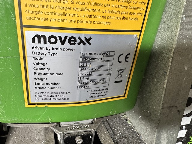 Elektro trekker, movexx, t1500, groen, 2015, elektrisch - afbeelding 7 van  9
