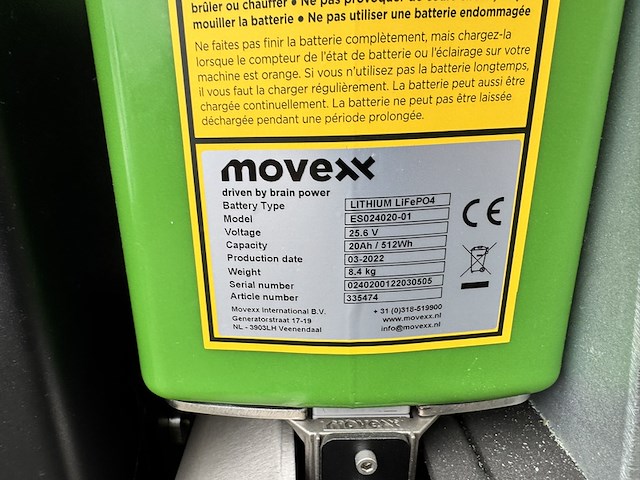 Elektro trekker, movexx, t1500, groen, 2018, elektrisch - afbeelding 7 van  8