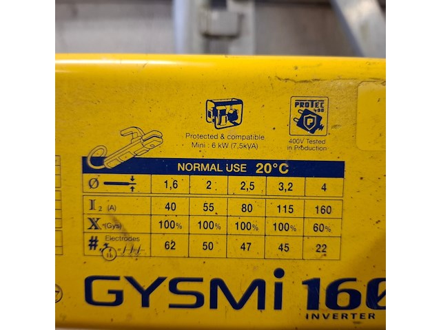 Elektrode lasapparaat gysmi, 160p - afbeelding 6 van  8