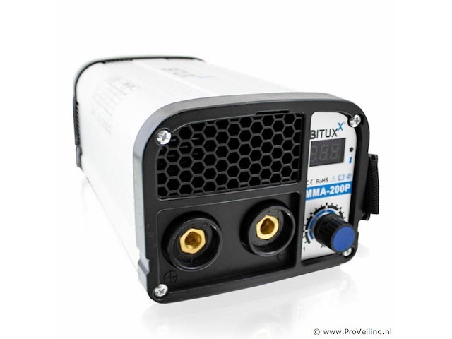 Elektrode lasinverter 10-200 a incl. toebehoren - afbeelding 2 van  7