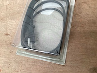 Elektrofix aansluitsnoer 2 meter zwart (68x) - afbeelding 3 van  5