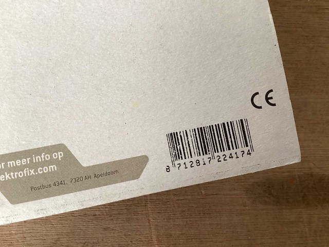 Elektrofix aansluitsnoer 2 meter zwart (68x) - afbeelding 4 van  5