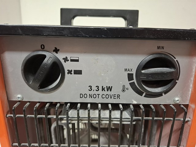 Elektroheater - 3kw - 230v trotec, tds 20, bouwjaar 2017 - afbeelding 4 van  4
