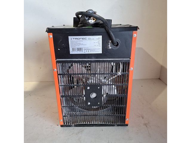 Elektroheater - 3kw - 230v trotec, tds 20, bouwjaar 2017 - afbeelding 4 van  7