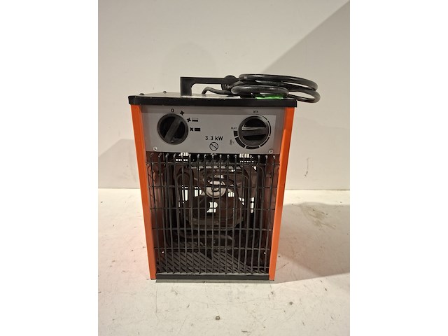 Elektroheater - 3kw - 230v trotec, tds 20, bouwjaar 2019 - afbeelding 1 van  6