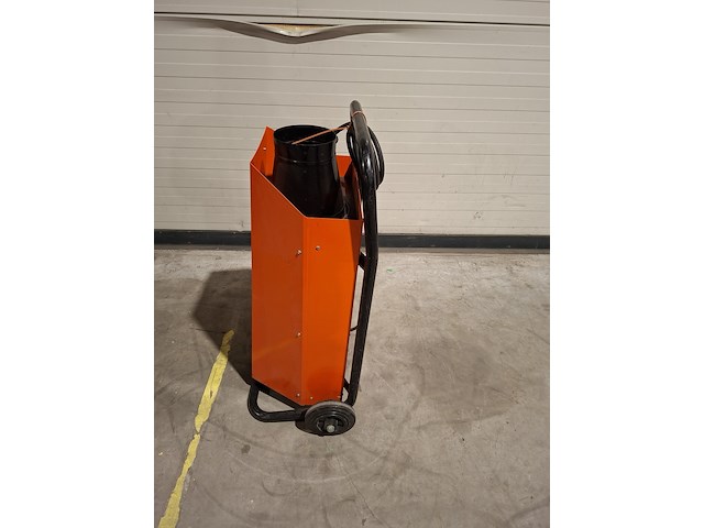 Elektroheater 10kw typhoon ventilator 400v, sinusjevi, typhoon shk 10, 2011 - afbeelding 2 van  6