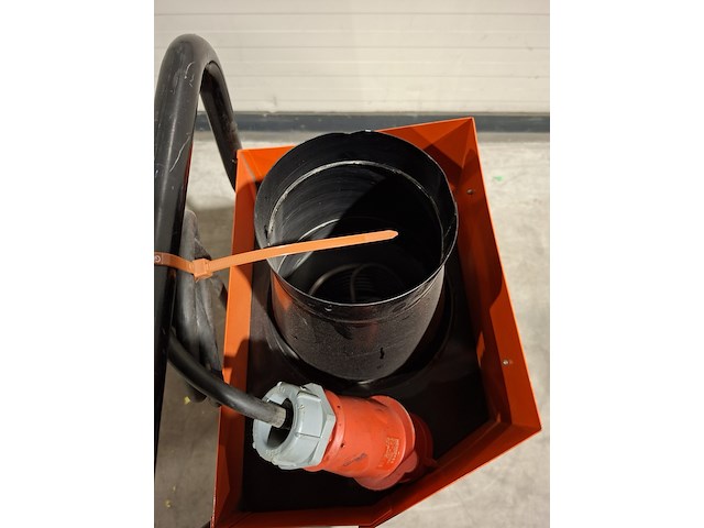 Elektroheater 10kw typhoon ventilator 400v, sinusjevi, typhoon shk 10, 2011 - afbeelding 6 van  6