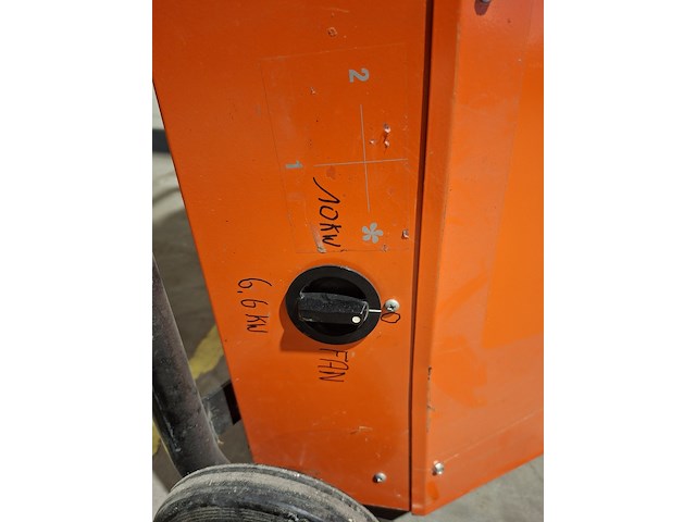 Elektroheater 10kw typhoon ventilator 400v sinusjevi, typhoon shk 10, bouwjaar 2011 - afbeelding 5 van  6