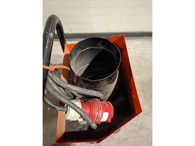 Elektroheater 10kw typhoon ventilator 400v sinusjevi, typhoon shk 10, bouwjaar 2011 - afbeelding 6 van  6