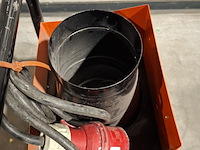 Elektroheater 10kw typhoon ventilator 400v sinusjevi, typhoon shk 10, bouwjaar 2011 - afbeelding 6 van  6