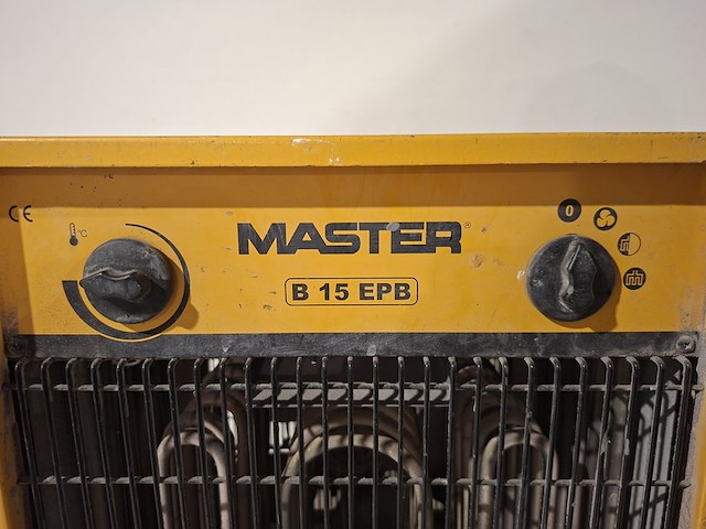 Elektroheater 15kw 400v master, b15epb, bouwjaar 2016 - afbeelding 2 van  5