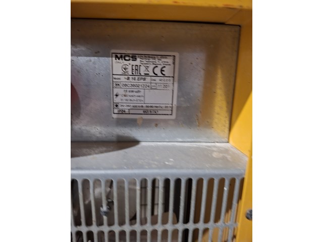 Elektroheater 15kw 400v master, b15epb, bouwjaar 2016 - afbeelding 5 van  5