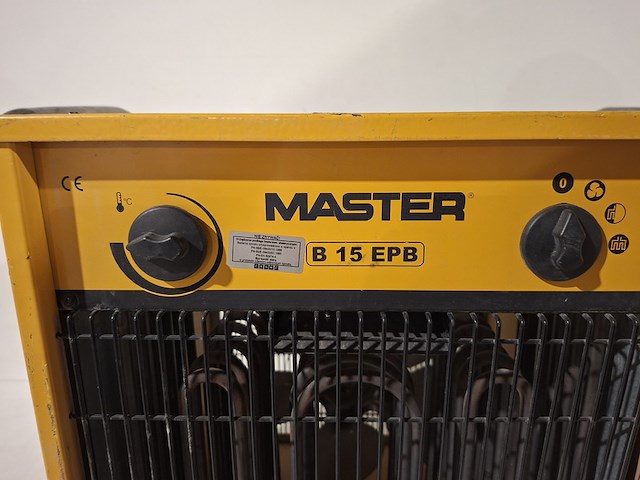 Elektroheater 15kw 400v master, b15epb, bouwjaar 2016 - afbeelding 2 van  6