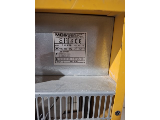 Elektroheater 15kw 400v master, b15epb, bouwjaar 2016 - afbeelding 5 van  6