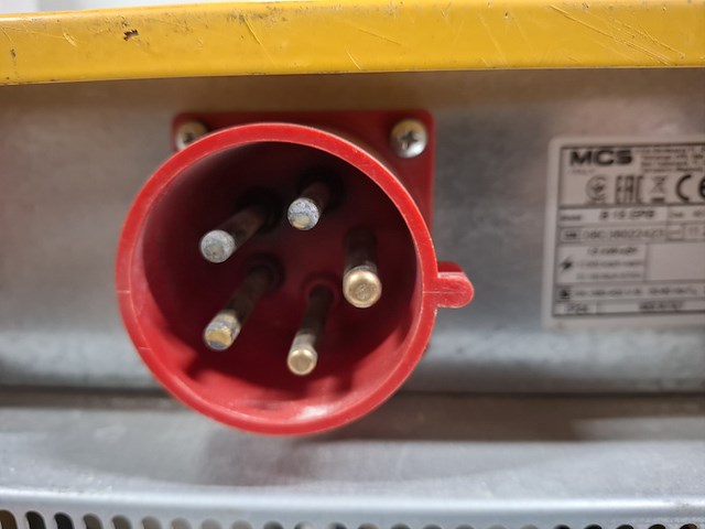 Elektroheater 15kw 400v master, b15epb, bouwjaar 2016 - afbeelding 3 van  5