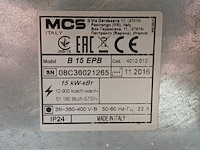 Elektroheater 15kw 400v master, b15epb, bouwjaar 2016 - afbeelding 8 van  11