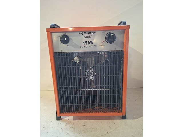Elektroheater 15kw 400v, sial / munters, rpl 15 ft, 2010 - afbeelding 1 van  5