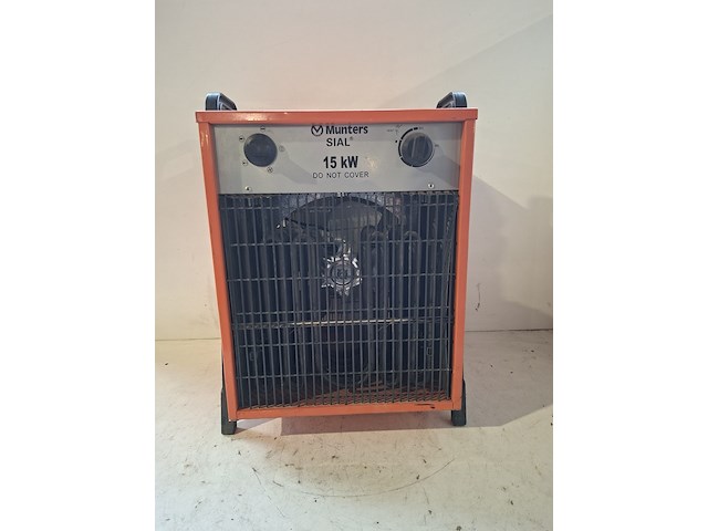 Elektroheater 15kw 400v, sial / munters, rpl 15 ft, 2011 - afbeelding 1 van  5