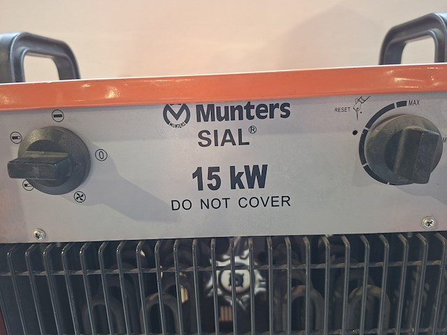 Elektroheater 15kw 400v, sial / munters, rpl 15 ft, 2011 - afbeelding 4 van  5