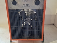 Elektroheater 15kw 400v sial / munters, rpl 15 ft, bouwjaar 2010 - afbeelding 1 van  5