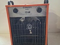 Elektroheater 15kw 400v sial / munters, rpl 15 ft, bouwjaar 2011 - afbeelding 1 van  5