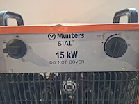 Elektroheater 15kw 400v sial / munters, rpl 15 ft, bouwjaar 2011 - afbeelding 2 van  5