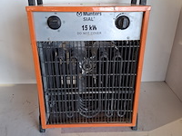 Elektroheater 15kw 400v sial / munters, rpl 15 ft, bouwjaar 2011