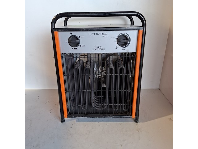 Elektroheater 15kw 400v trotec, tds 75, 2014 - afbeelding 1 van  5