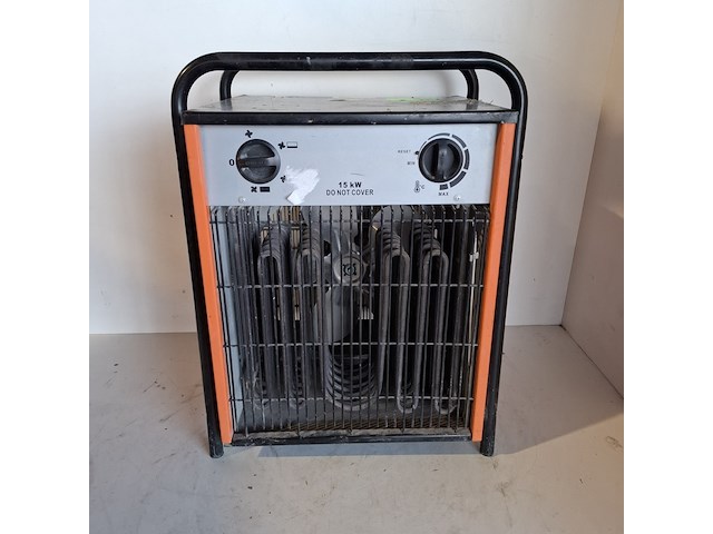 Elektroheater 15kw 400v trotec, tds 75, 2016 - afbeelding 1 van  5