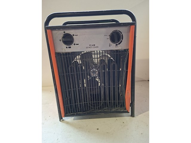 Elektroheater 15kw 400v trotec, tds 75, bouwjaar 2016 - afbeelding 1 van  6