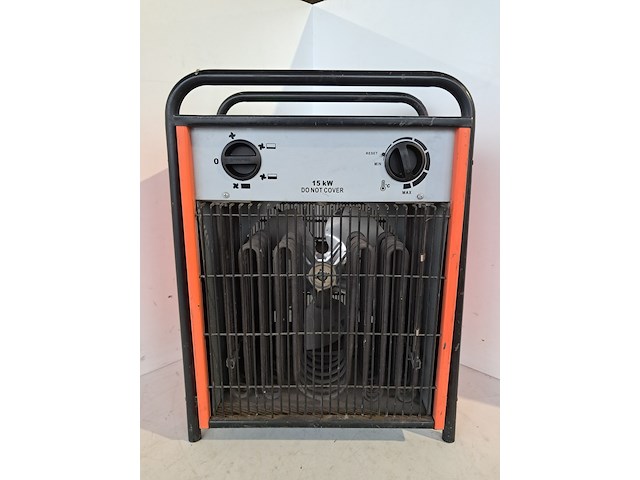 Elektroheater 15kw 400v trotec, tds 75, bouwjaar 2016 - afbeelding 1 van  7