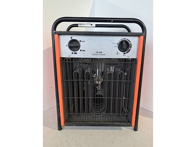 Elektroheater 15kw 400v trotec, tds 75, bouwjaar 2017 - afbeelding 1 van  7