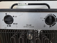 Elektroheater 15kw 400v trotec, tds 75, bouwjaar 2017 - afbeelding 5 van  7