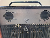Elektroheater 15kw 400v trotec, tds 75, bouwjaar 2019 - afbeelding 2 van  6