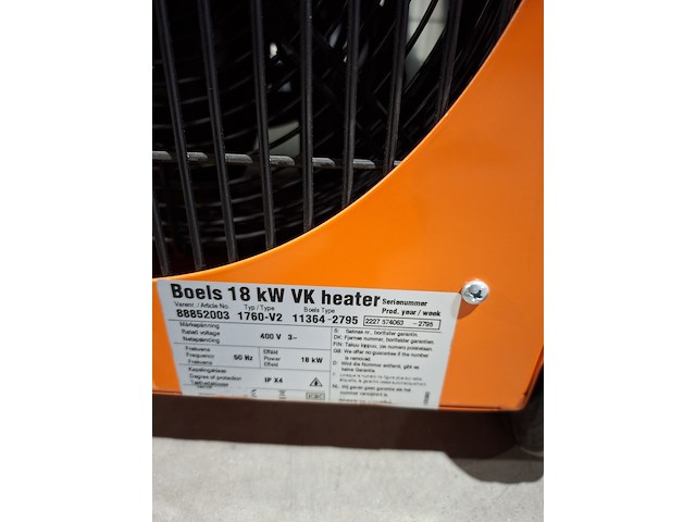 Elektroheater 18kw 400v, inelco, 88850633 dania 18kw, 2022 - afbeelding 7 van  7